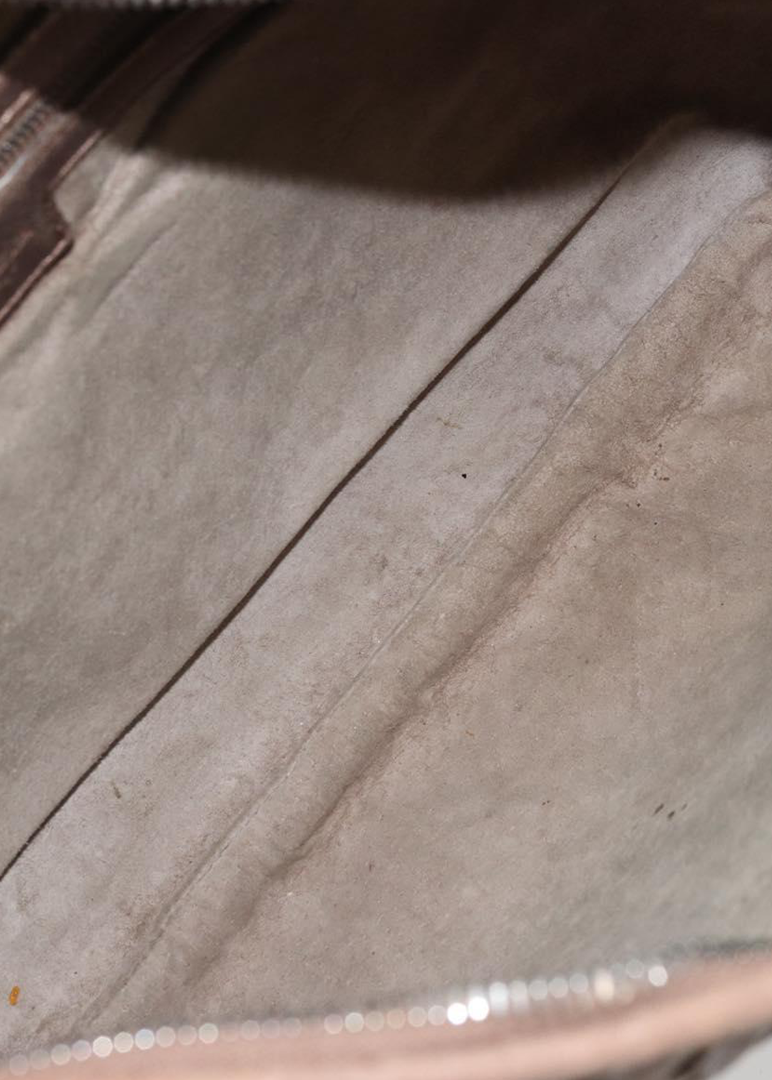 Bottega Veneta Intrecciato Bronze Shoulder Bag