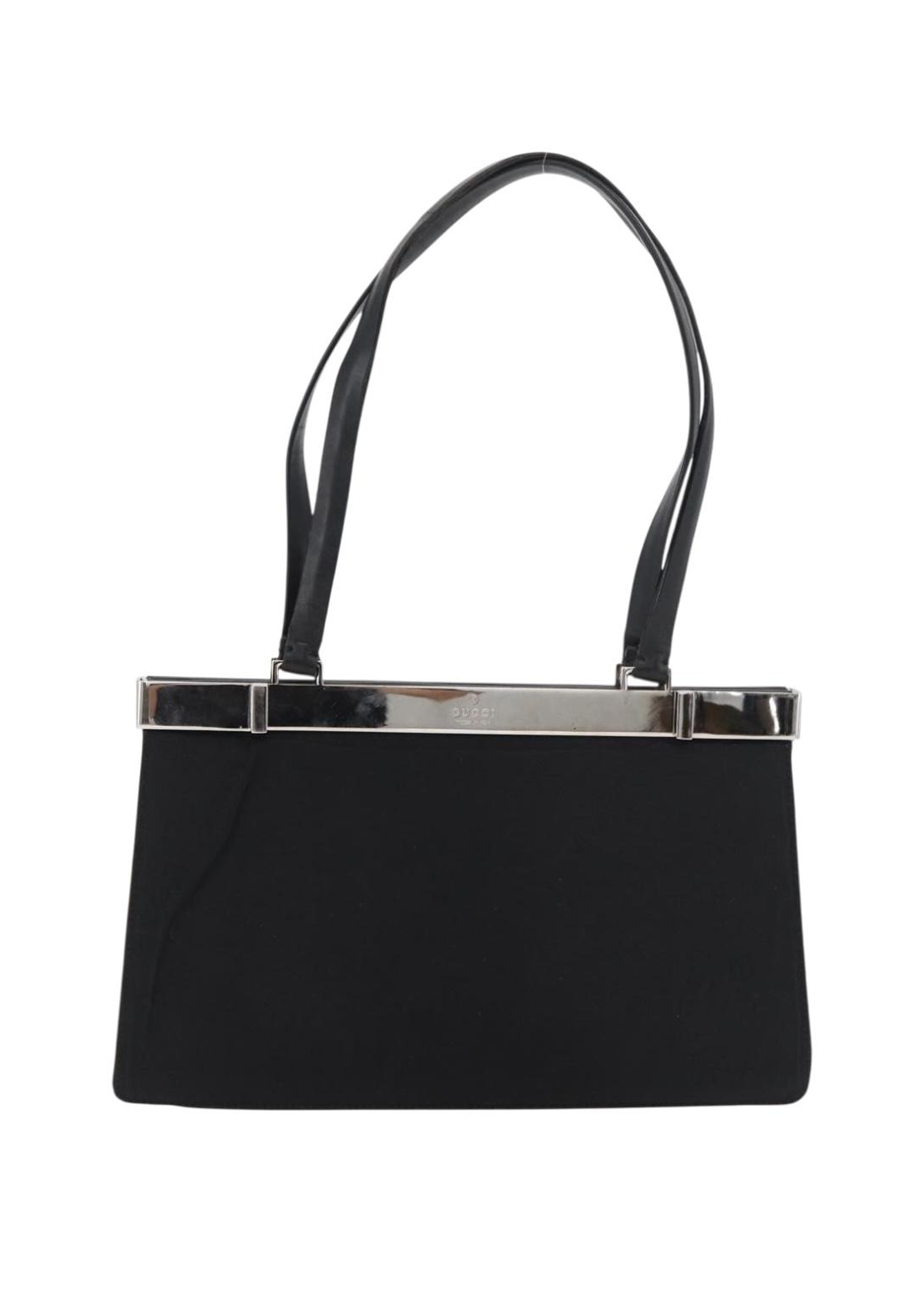 Gucci Black and Silver Handbag