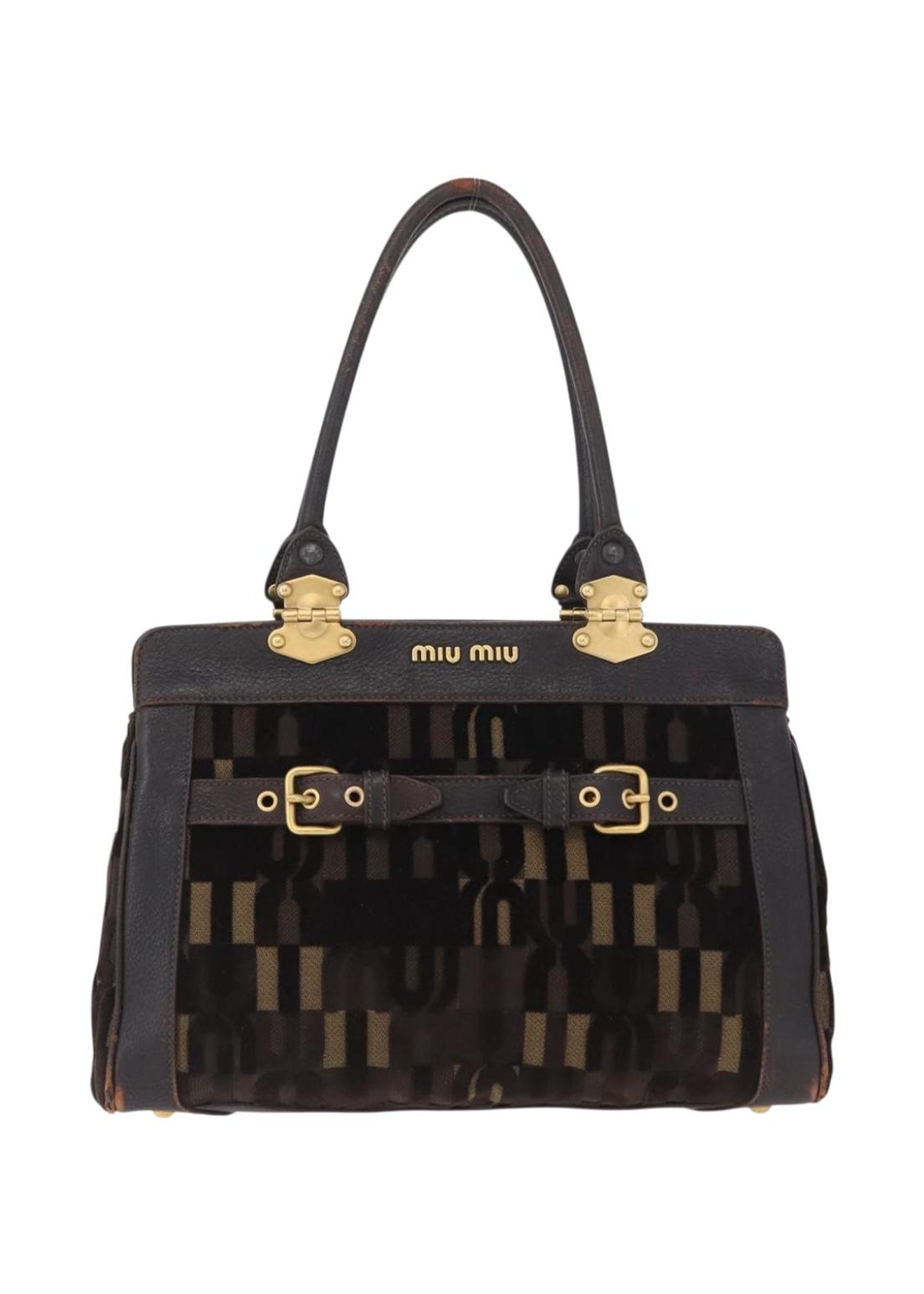 Miu Miu Belted Handbag