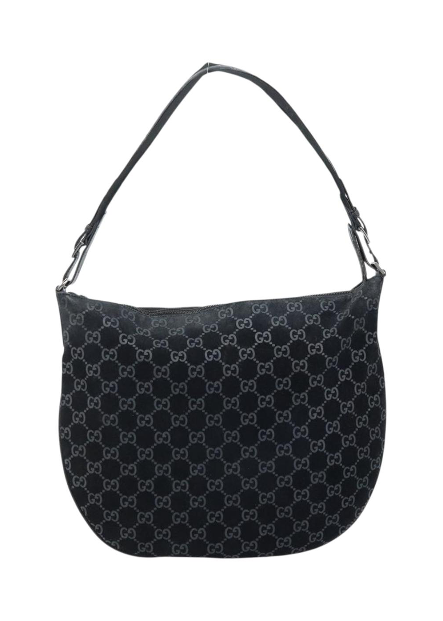 Gucci Tom Ford Black Monogram Shoulder Bag