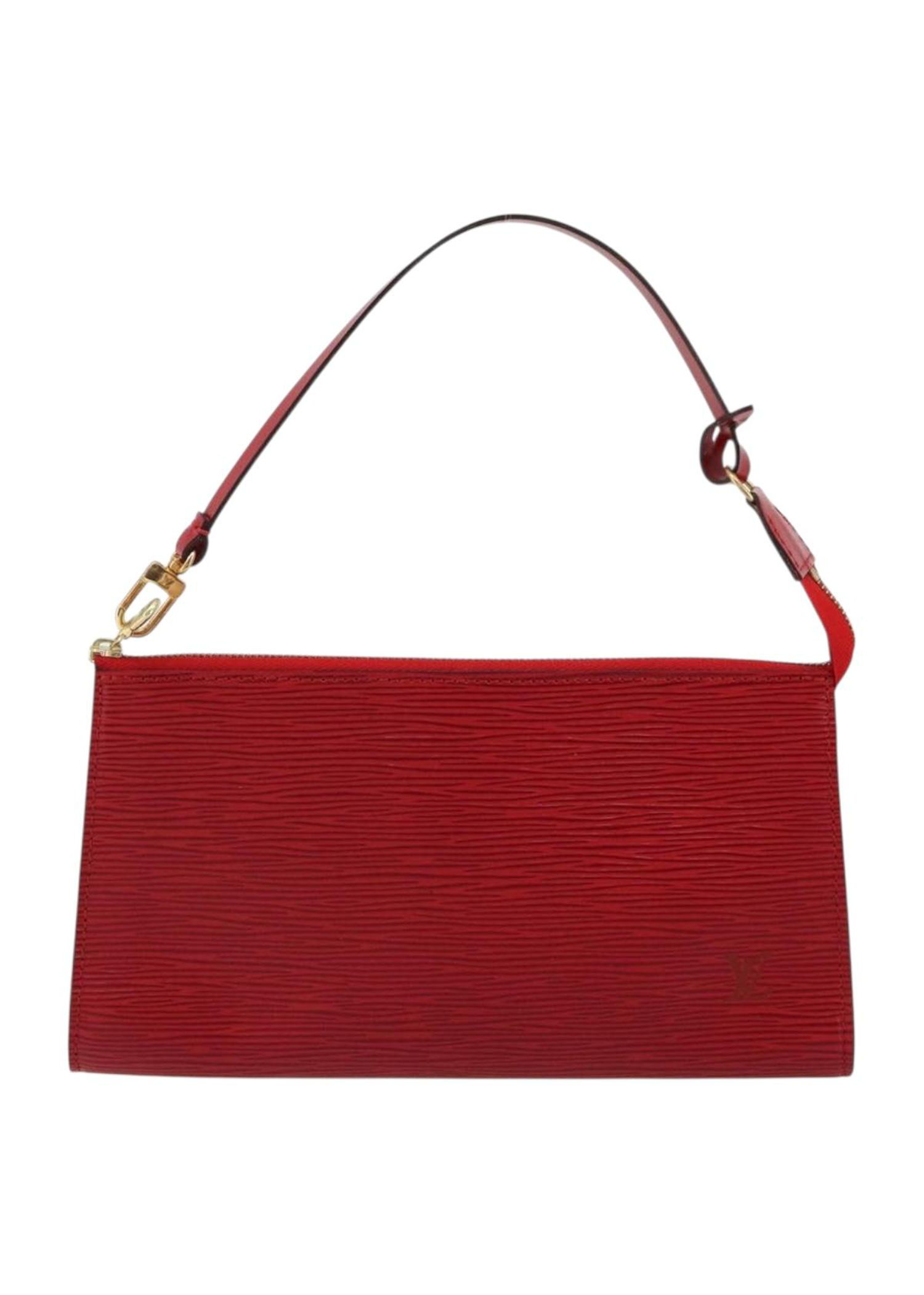 Louis Vuitton Red Epi Shoulder Bag