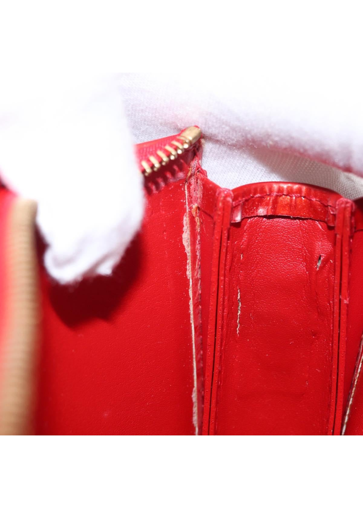 Louis Vuitton Red Vernis Mini Shoulder Bag photo 21