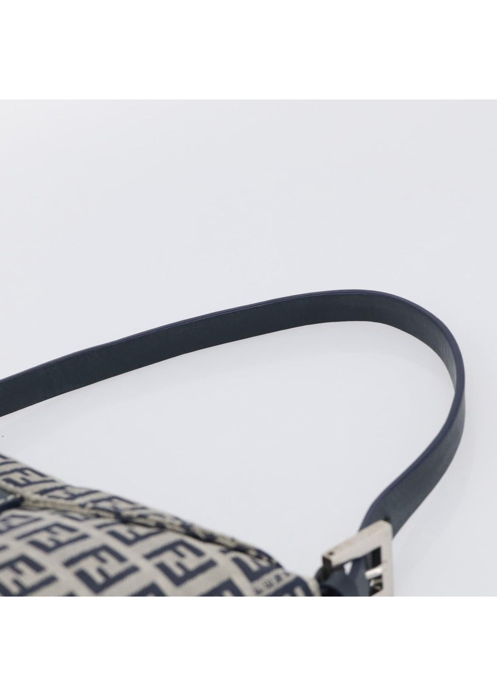 Fendi Navy Zucchino Mini Shoulder Bag photo 8