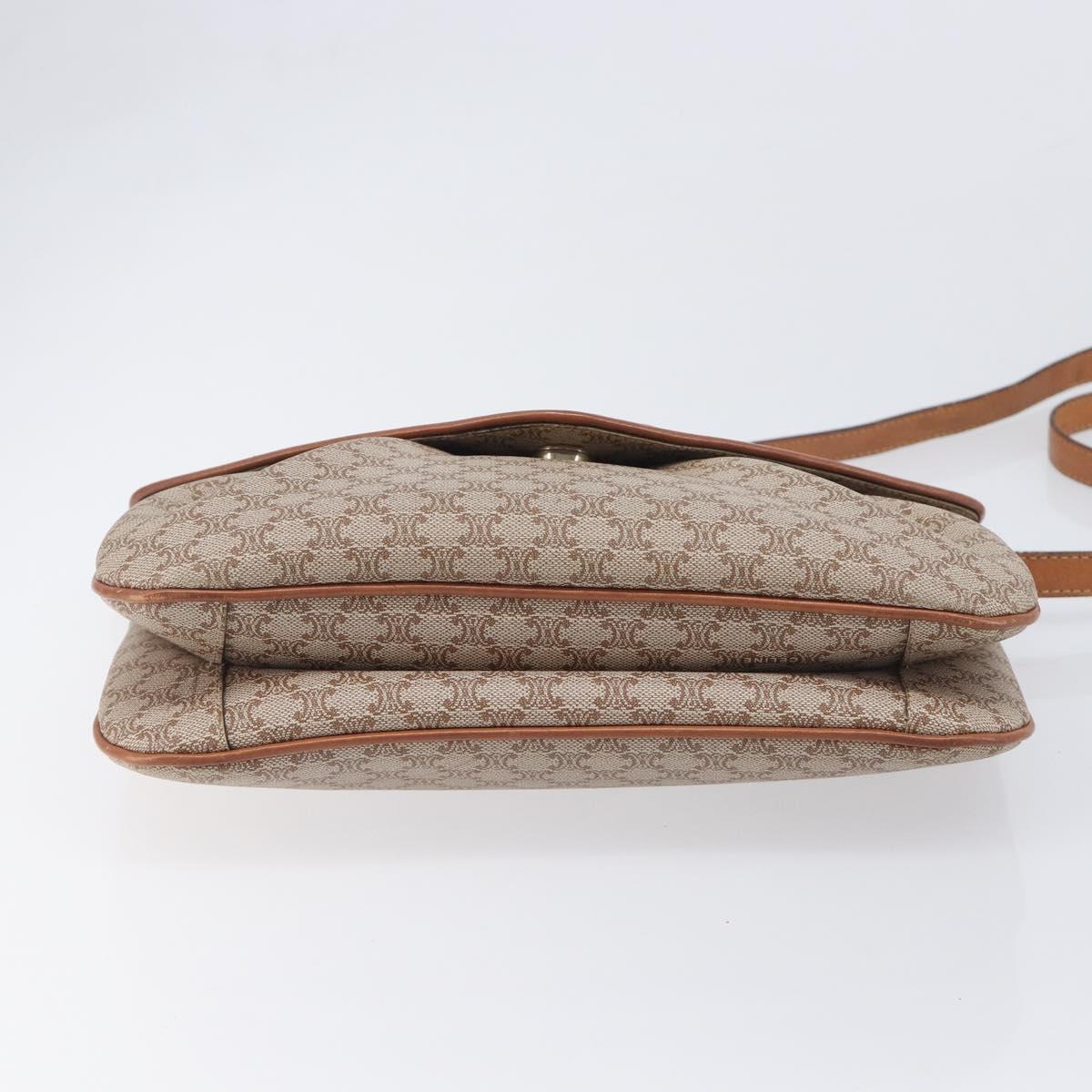 Celine Beige Macadam Shoulder Bag photo 10