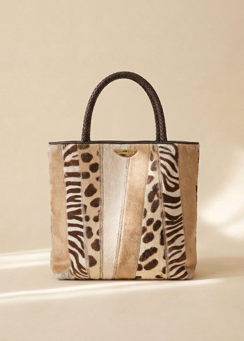 Dior Ponyhair Mini Tote
