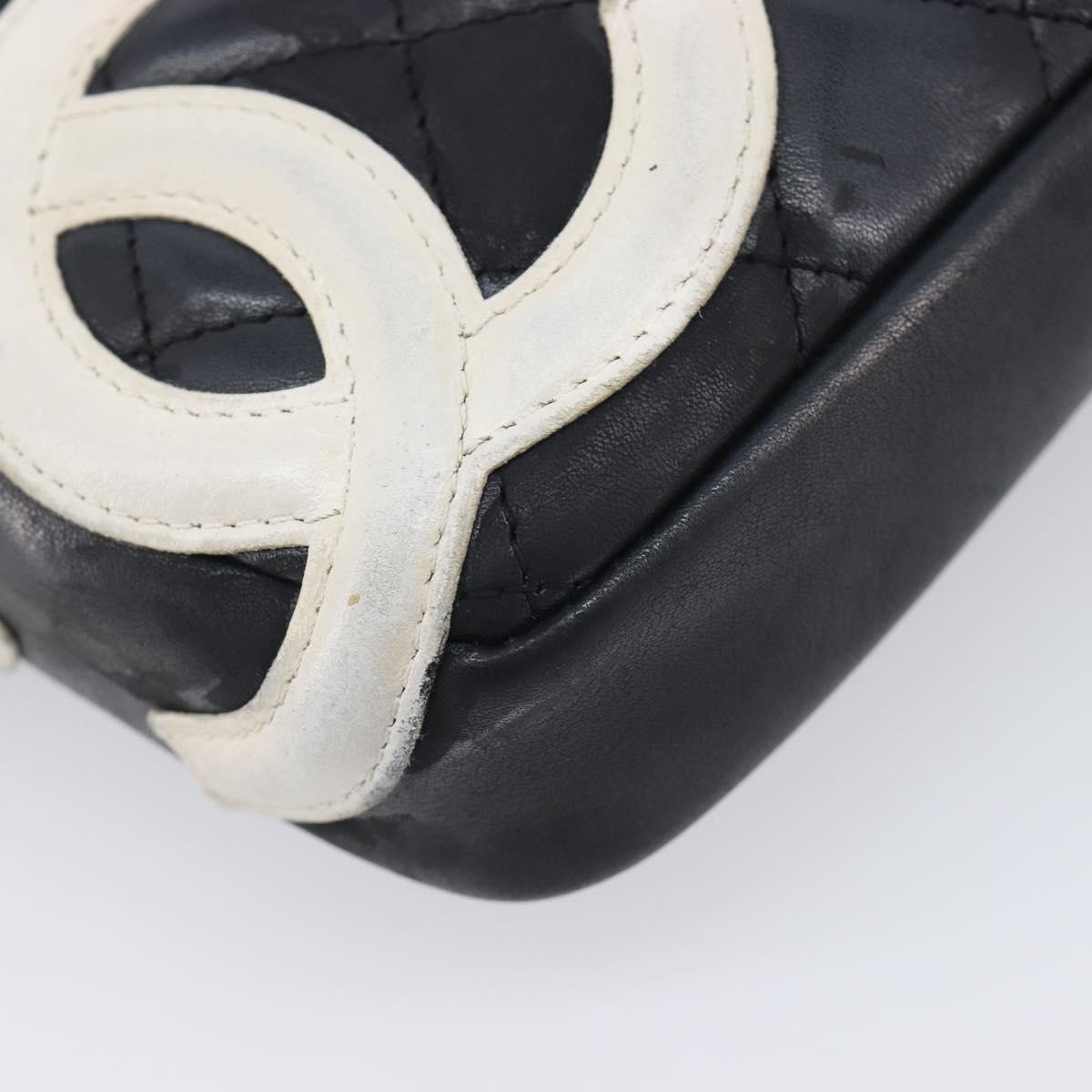 Chanel Black and White Cambon Shoulder Bag photo 14