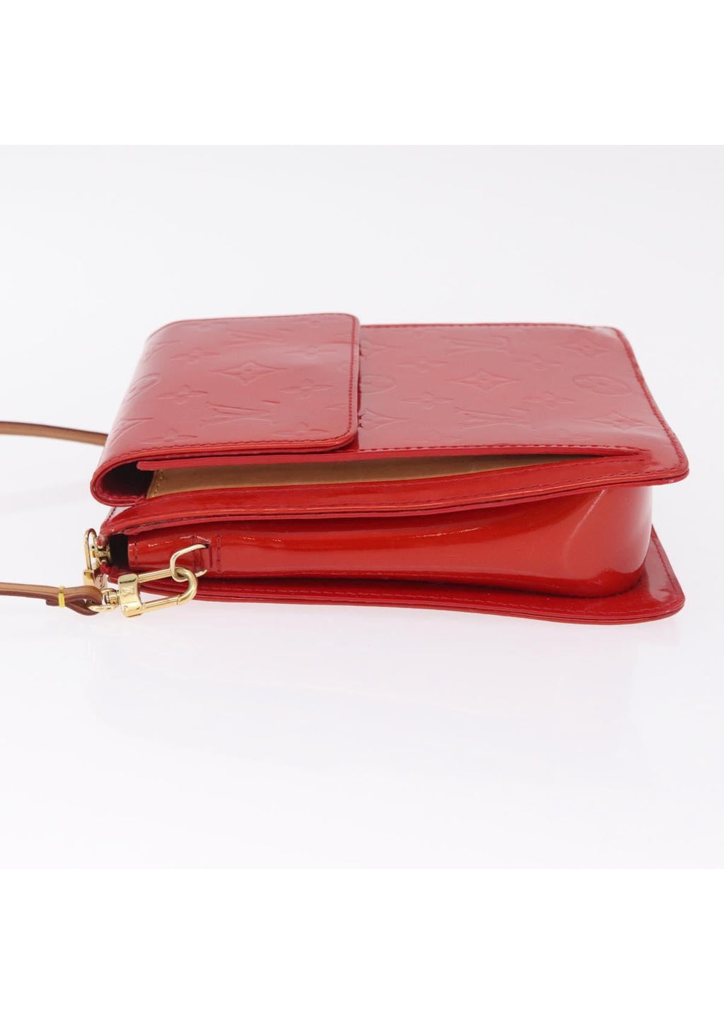 Louis Vuitton Red Vernis Mini Shoulder Bag photo 6