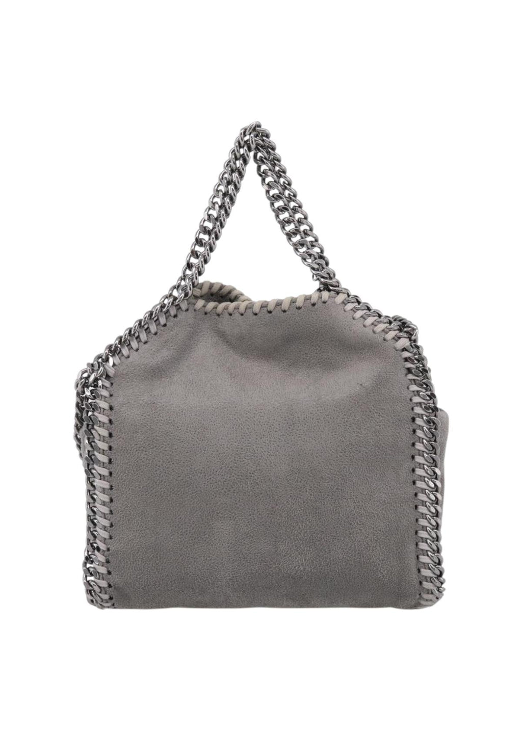 Stella McCartney Grey Falabella Mini Shoulder Bag back