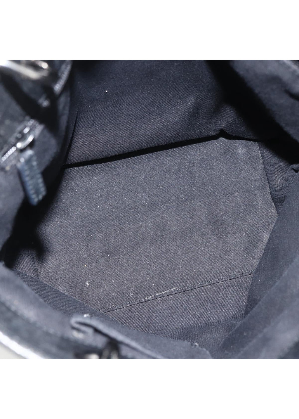 Gucci Black GG Canvas Mini Tote interior