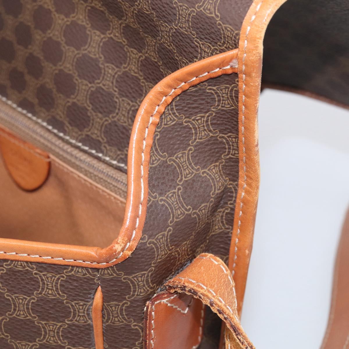 Celine Brown Macadam Shoulder Bag photo 17