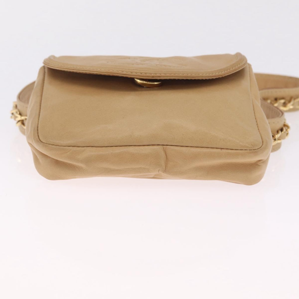 Chanel Beige Lambskin Belt Bag photo 10