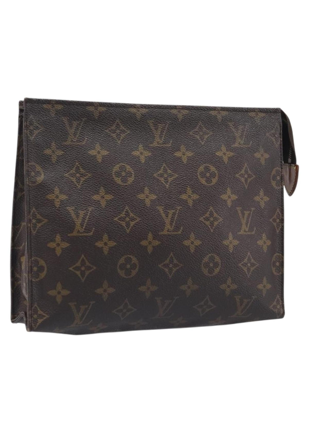 Louis Vuitton Brown Monogram Pouch front