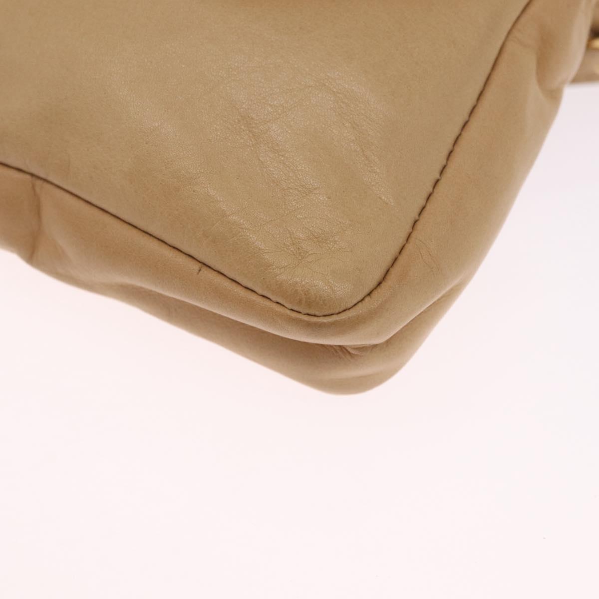 Chanel Beige Lambskin Belt Bag photo 12