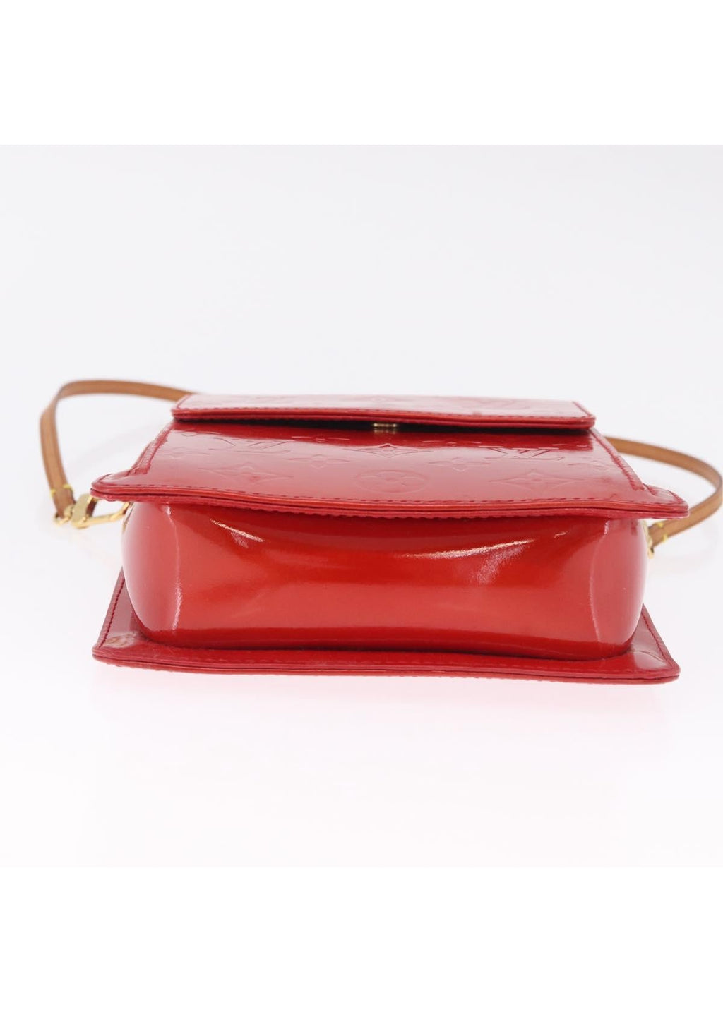 Louis Vuitton Red Vernis Mini Shoulder Bag photo 10