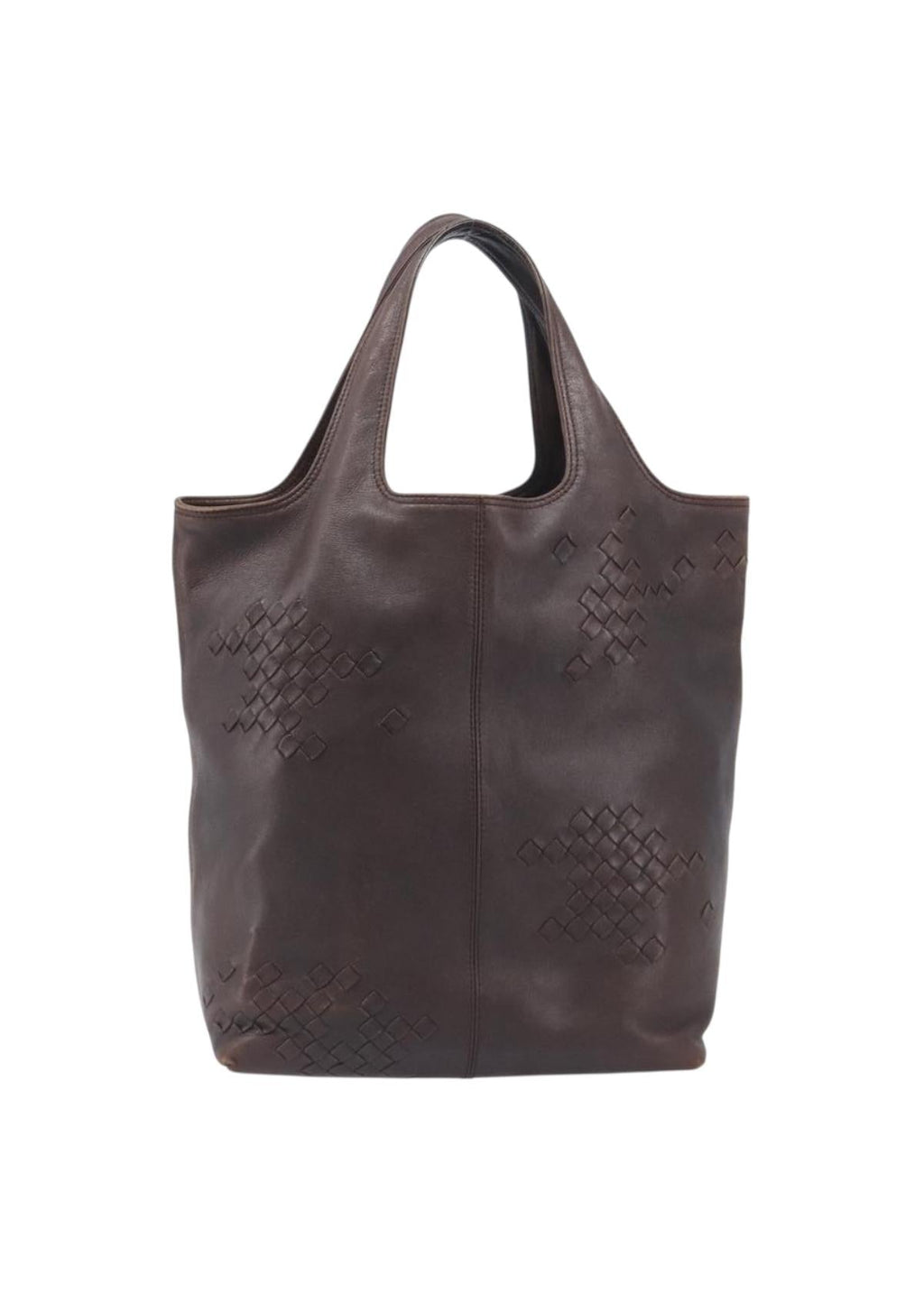 Bottega Veneta Brown Leather Hobo Bag front