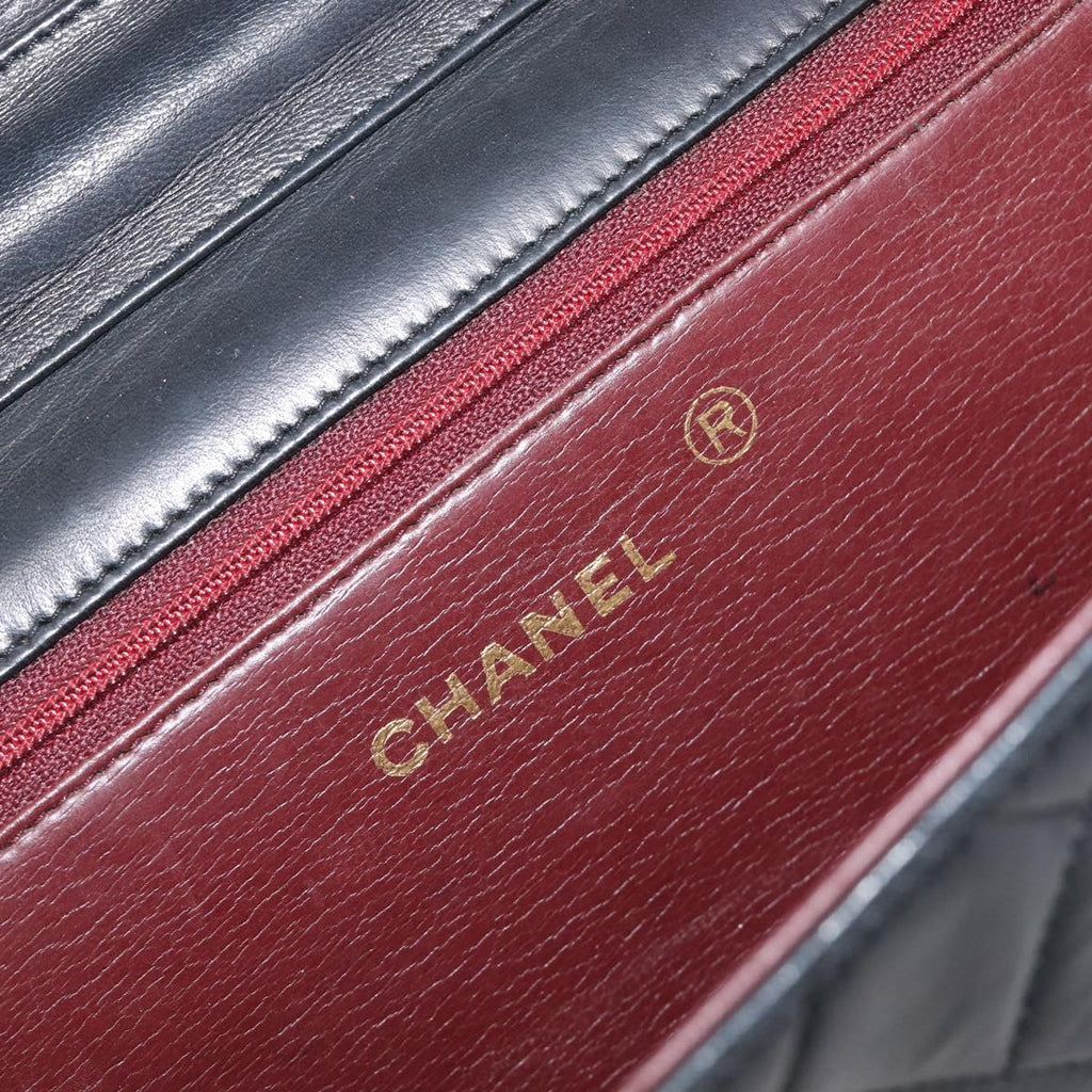 Chanel Black Quilted Lambskin Flap Bag photo 23