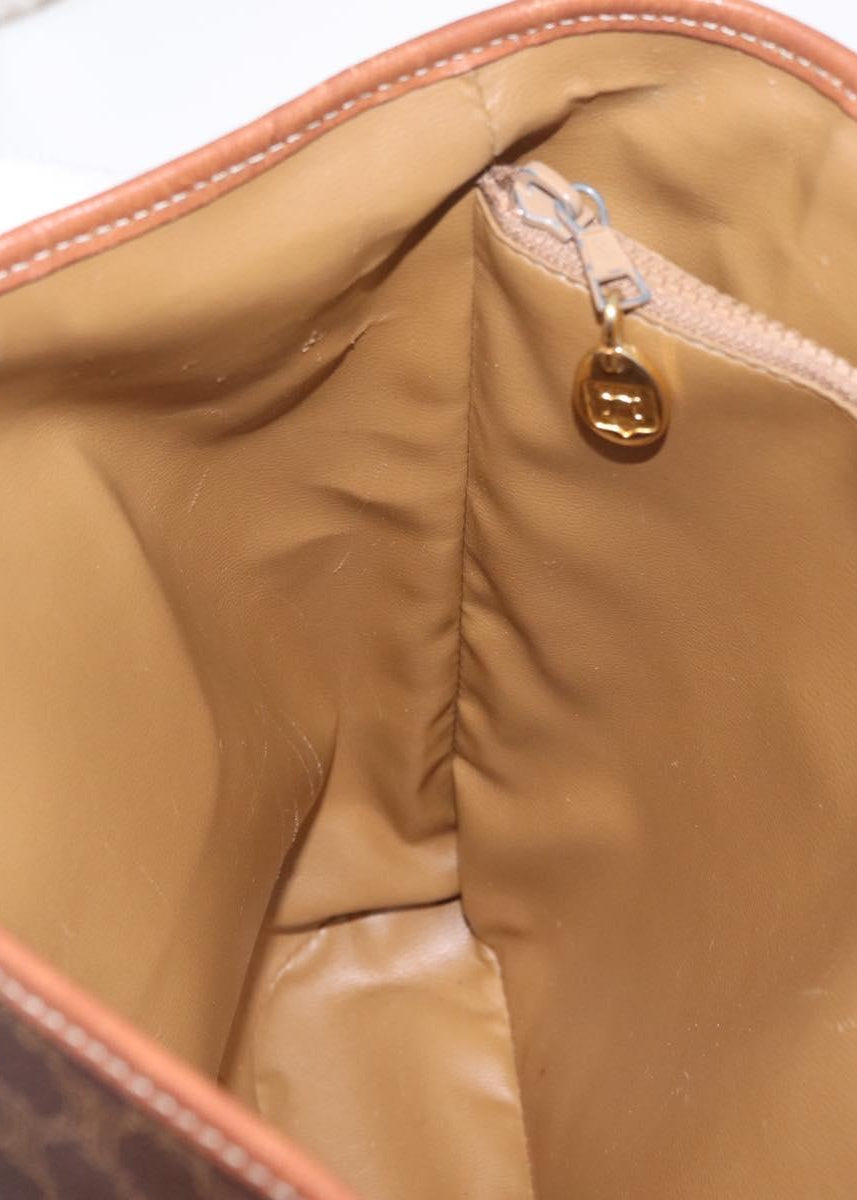 Celine Brown Macadam Tote interior