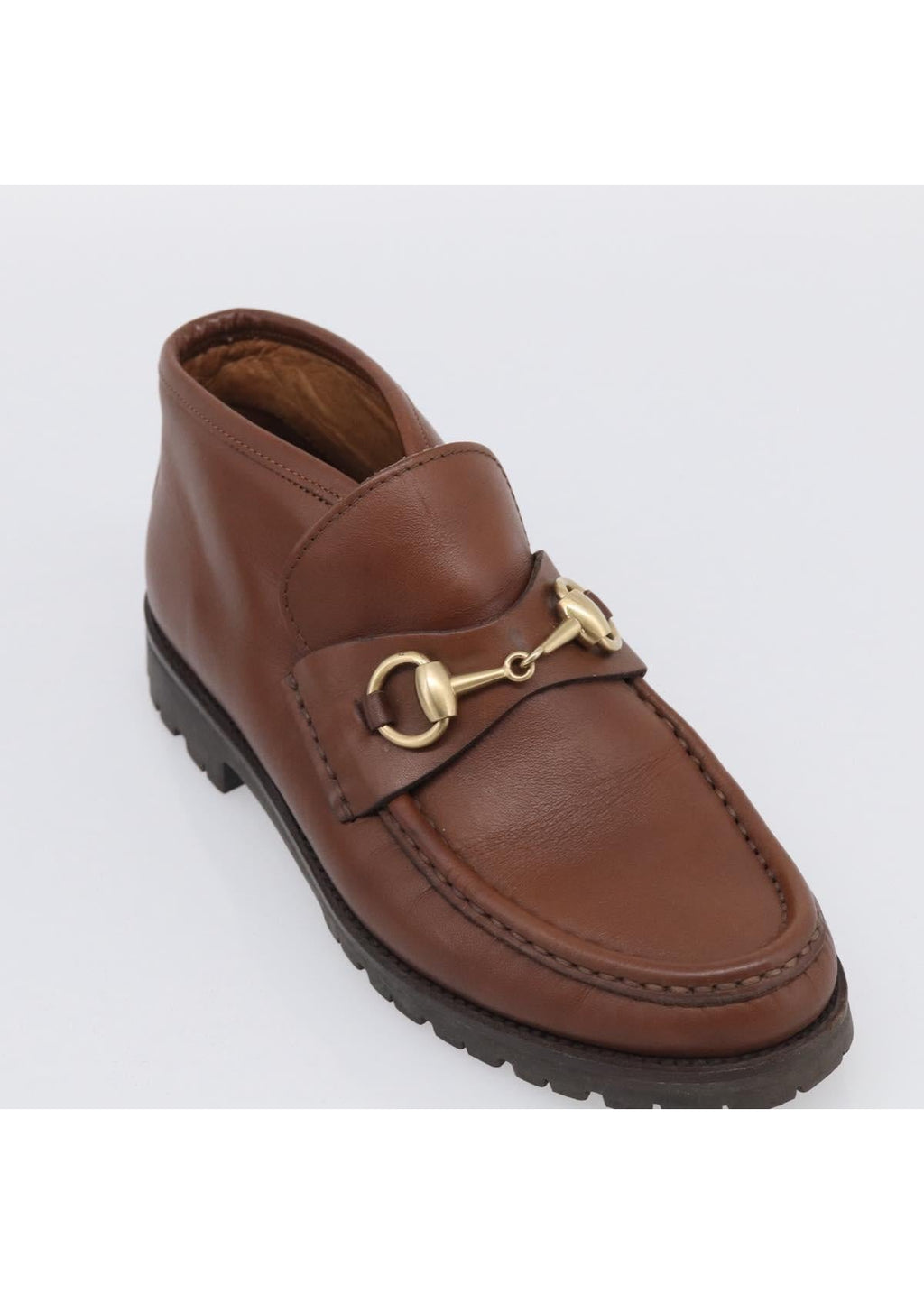 Gucci Brown Horsebit Loafers photo 9