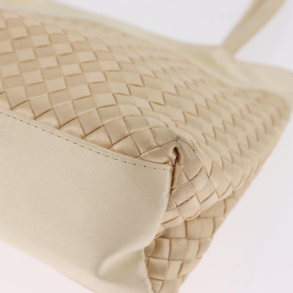 Bottega Veneta Cream Intrecciato Mini Tote photo 12