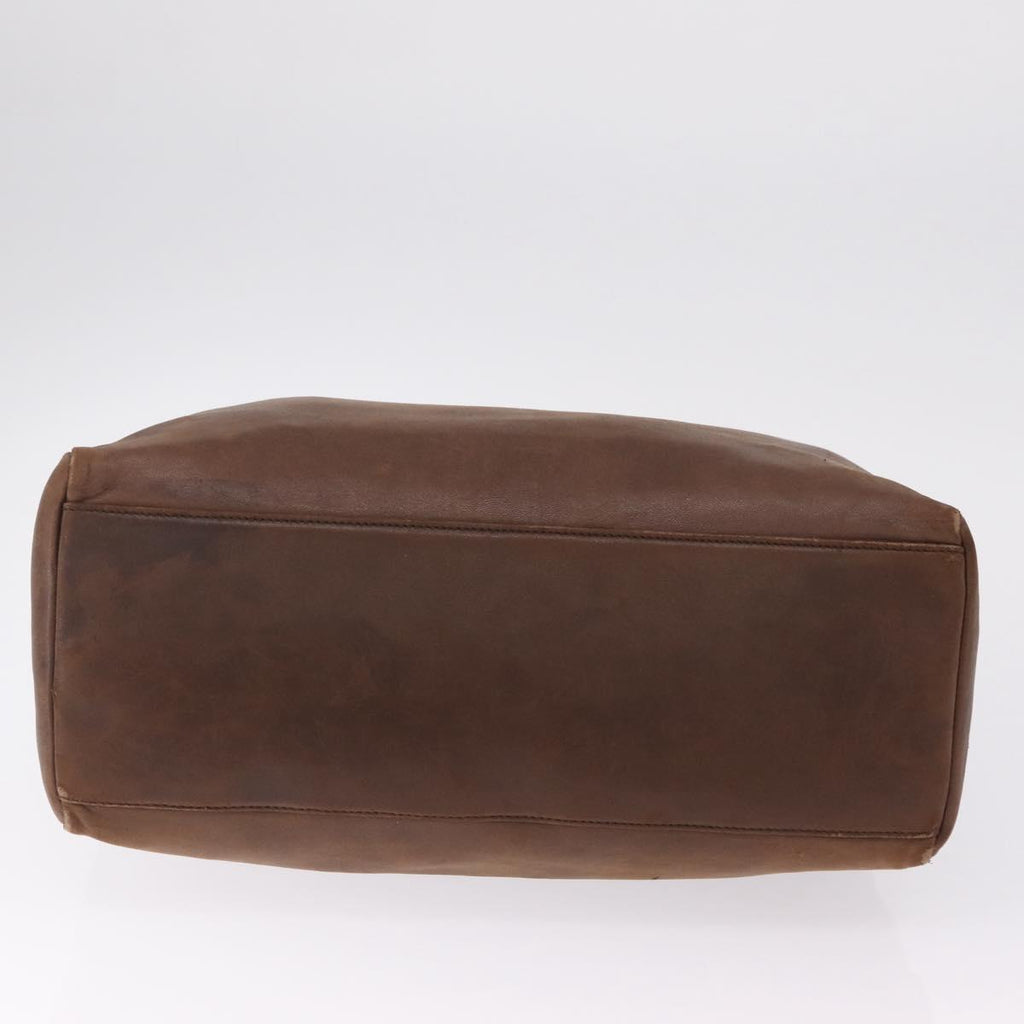 Prada Brown Leather Tote base