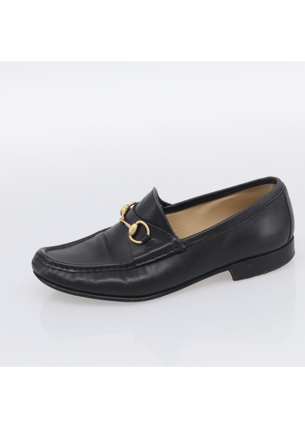 Gucci Black Horsebit Loafers photo 2