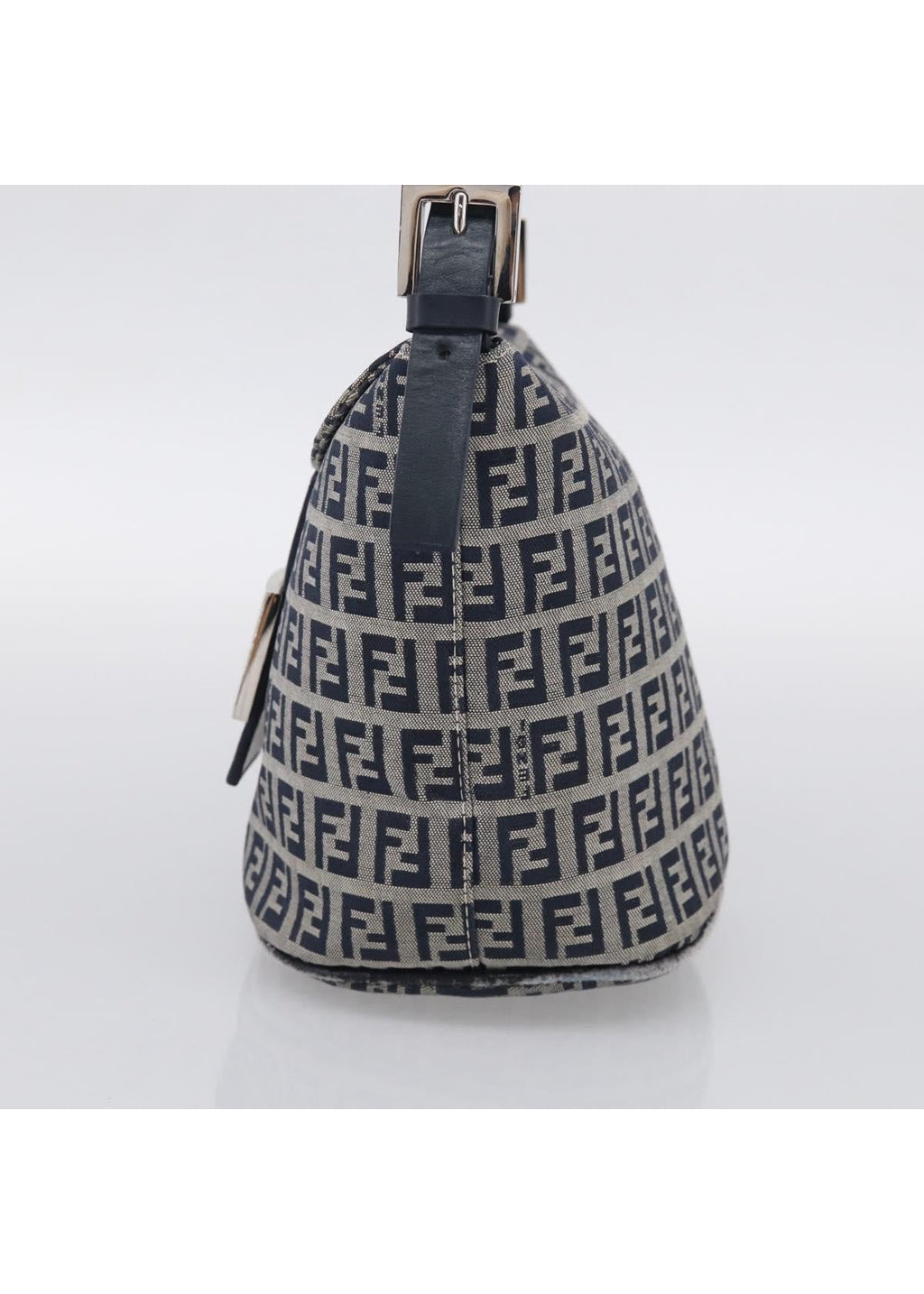 Fendi Navy Zucchino Mini Shoulder Bag photo 5