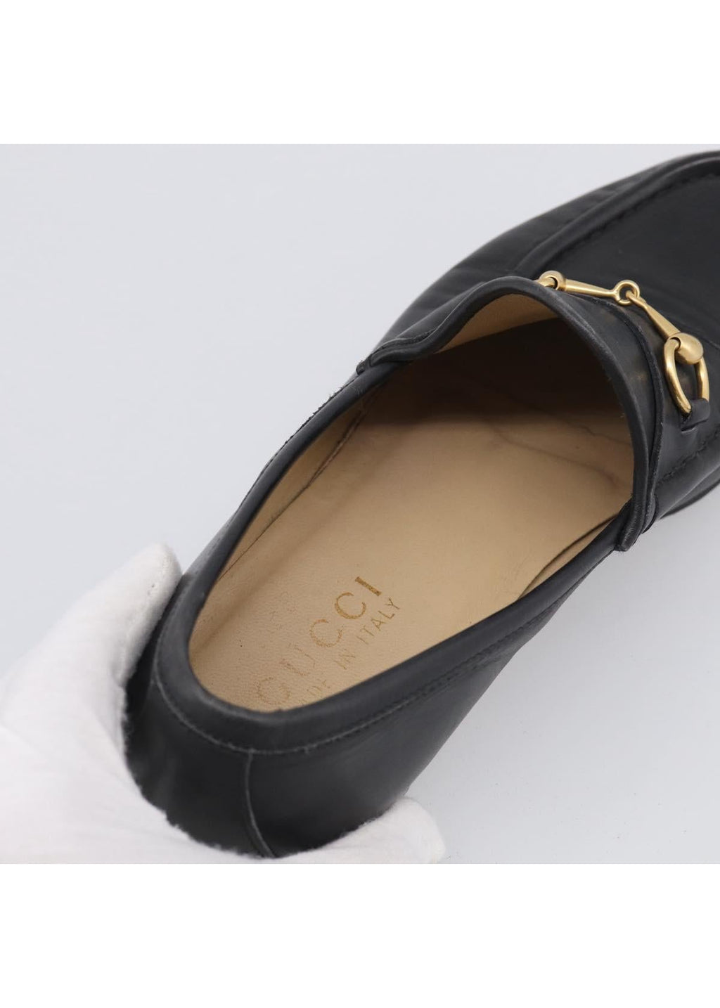 Gucci Black Horsebit Loafers photo 5