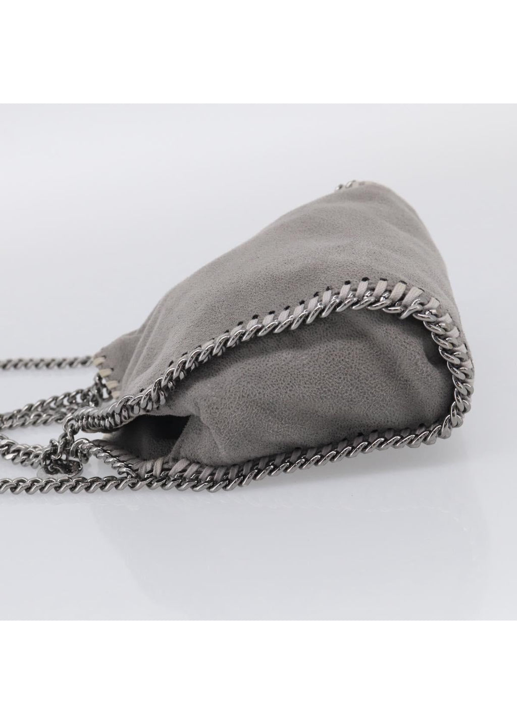 Stella McCartney Grey Falabella Mini Shoulder Bag side
