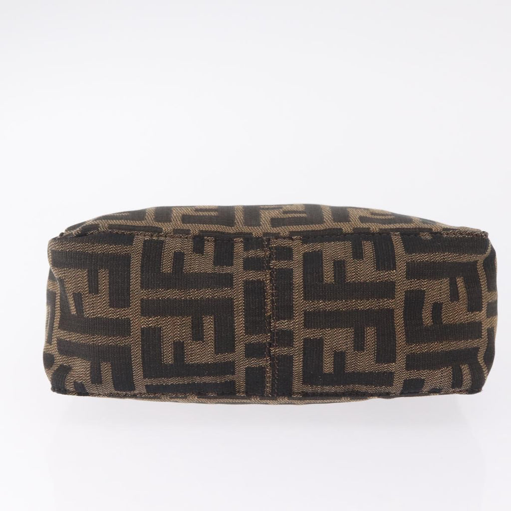Fendi Brown Zucca Canvas Pochette base