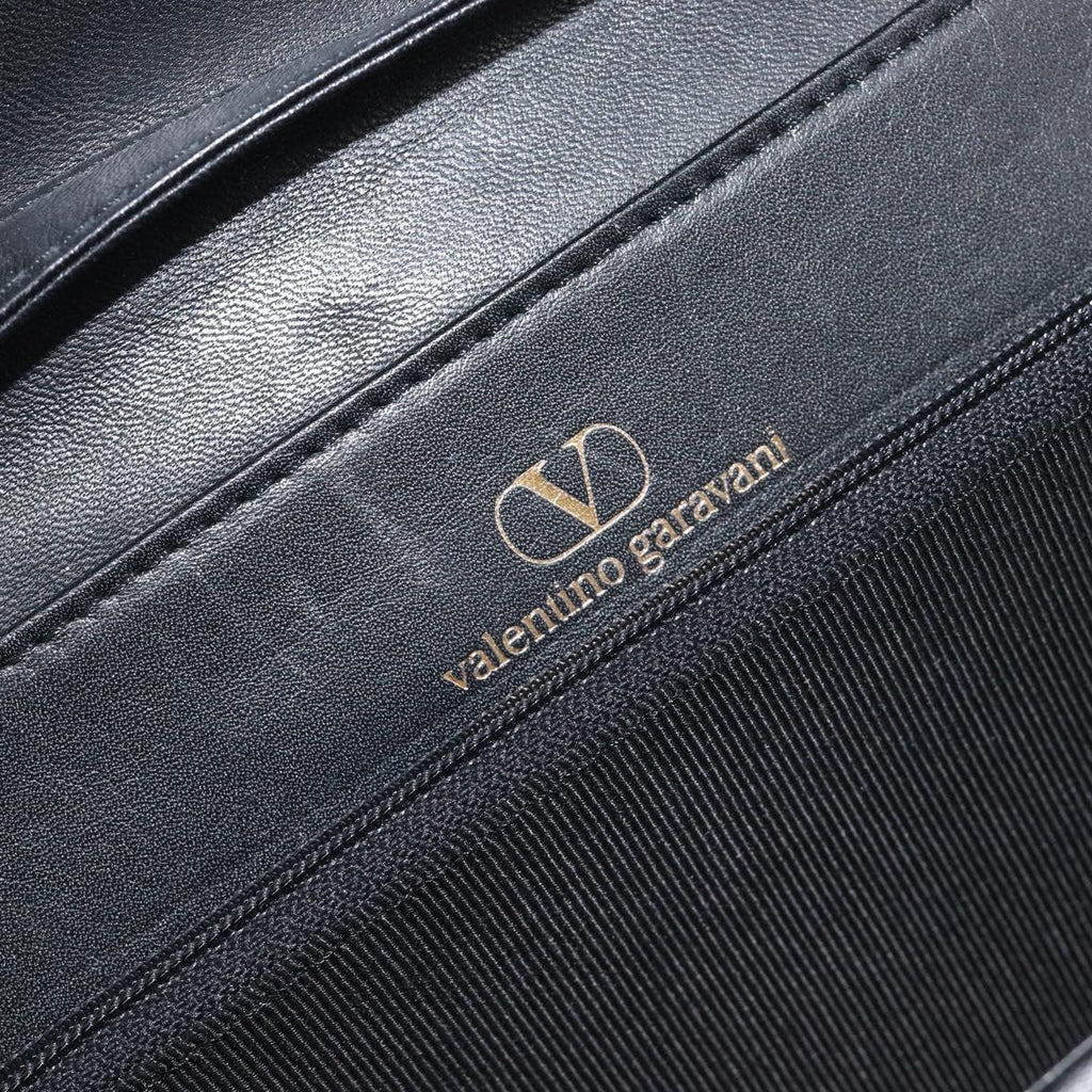 Valentino Black Quilted Leather Shoulder Bag photo 18