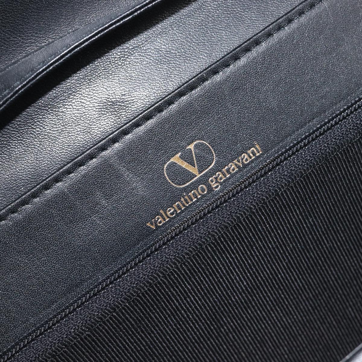Valentino Black Quilted Leather Shoulder Bag photo 18