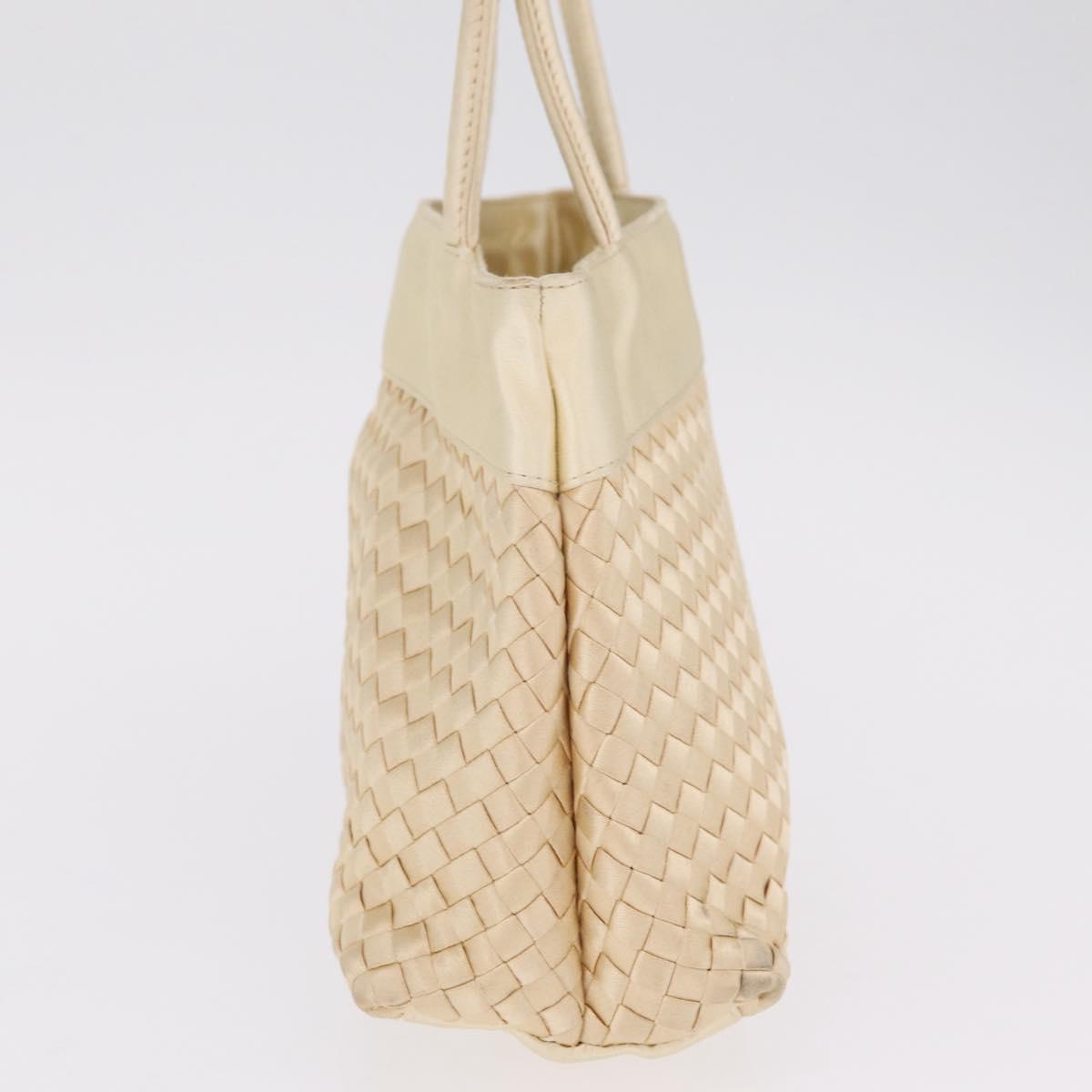 Bottega Veneta Cream Intrecciato Mini Tote photo 4