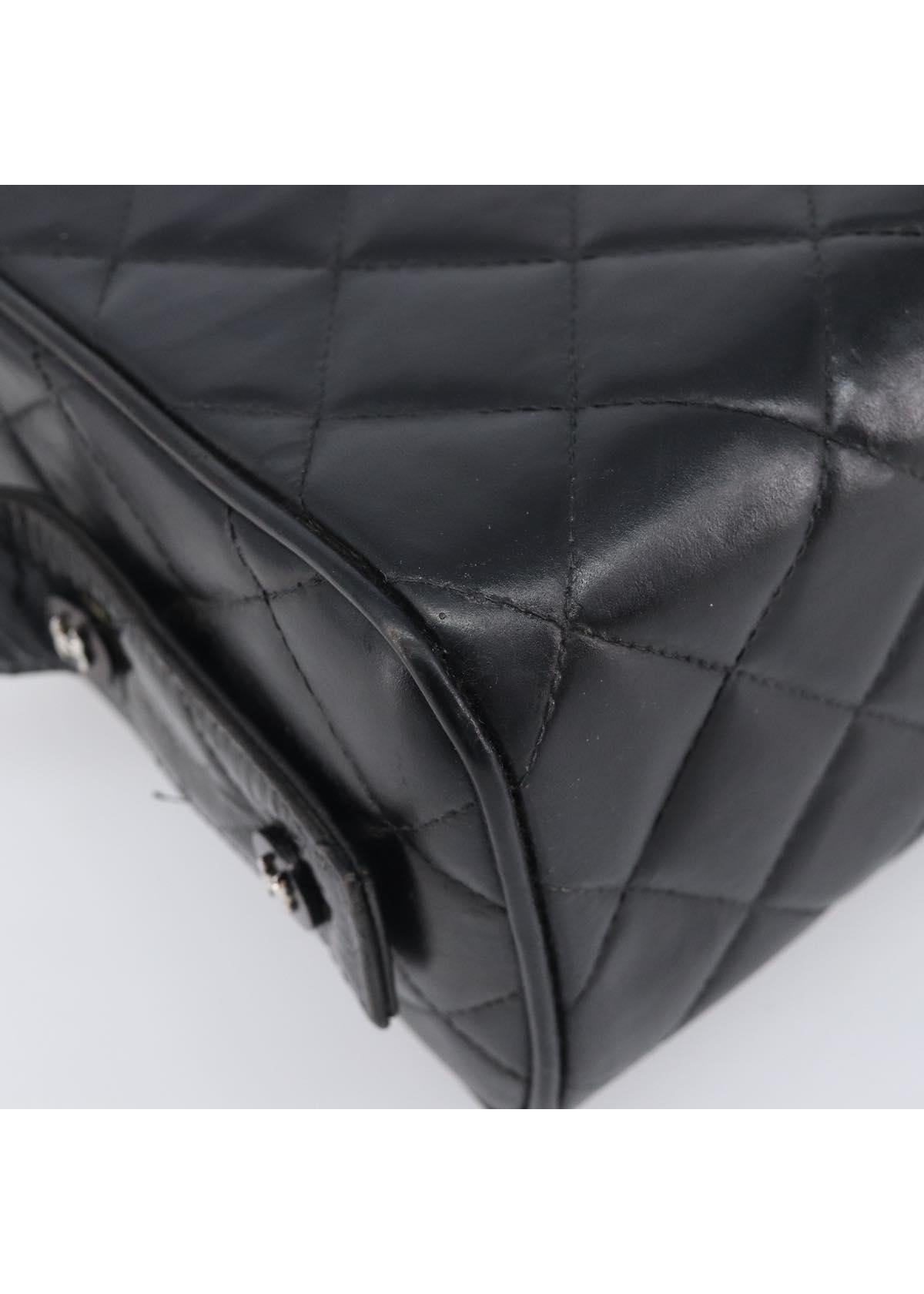 Chanel Black Quilted Box Bag photo 13