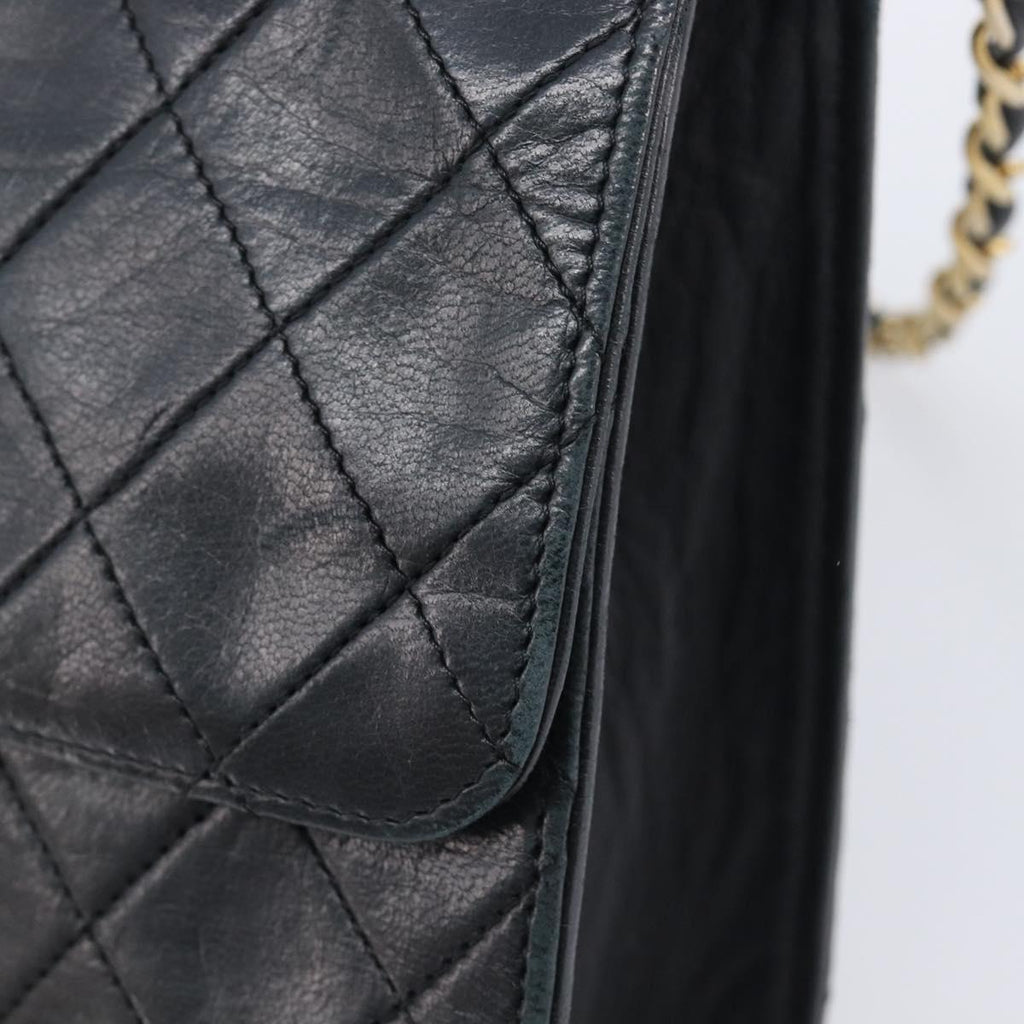 Chanel Black Quilted Lambskin Flap Bag photo 15