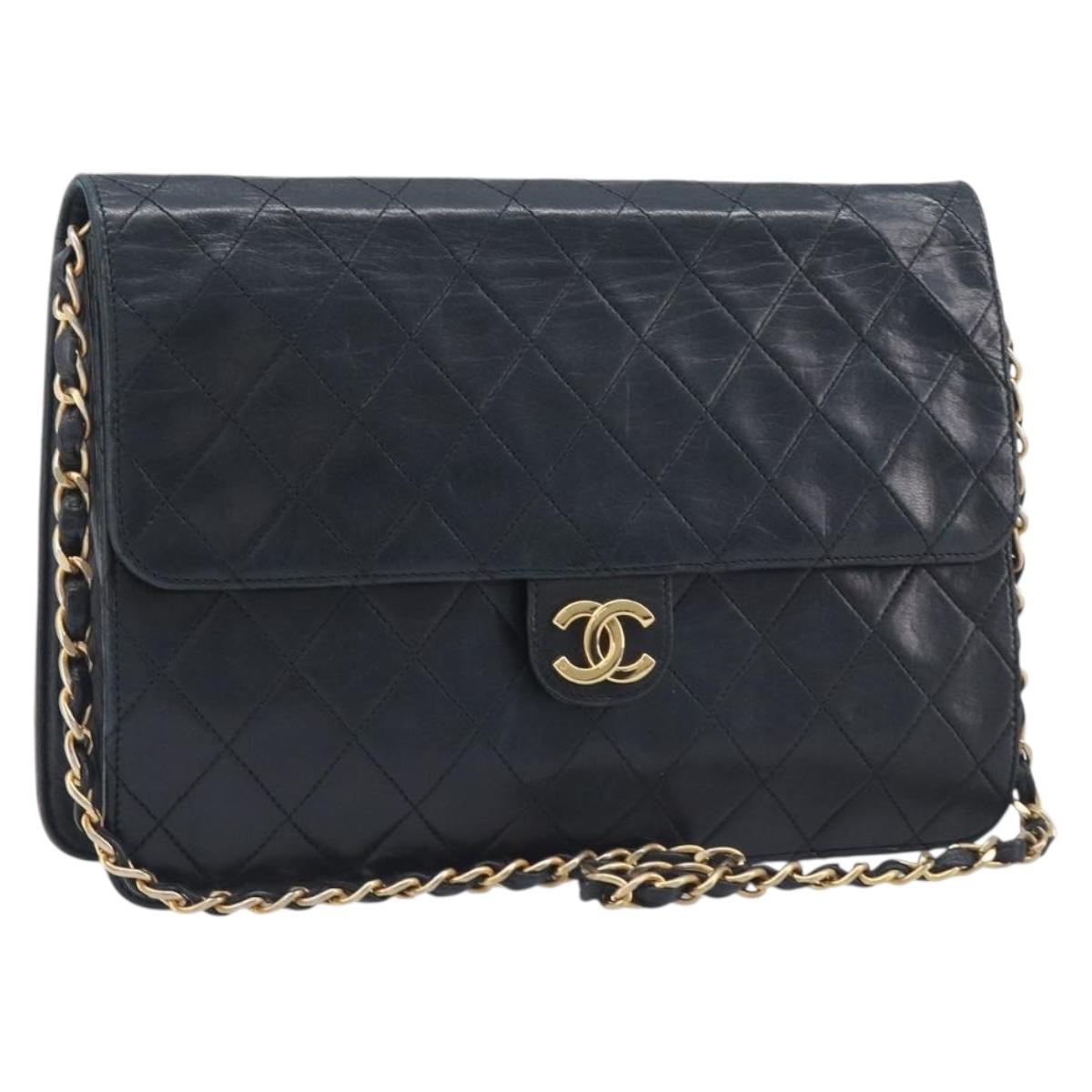 Chanel Black Quilted Lambskin Flap Bag photo 2