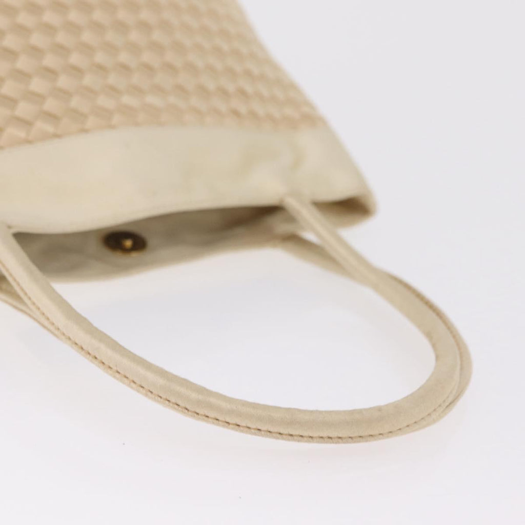 Bottega Veneta Cream Intrecciato Mini Tote photo 7