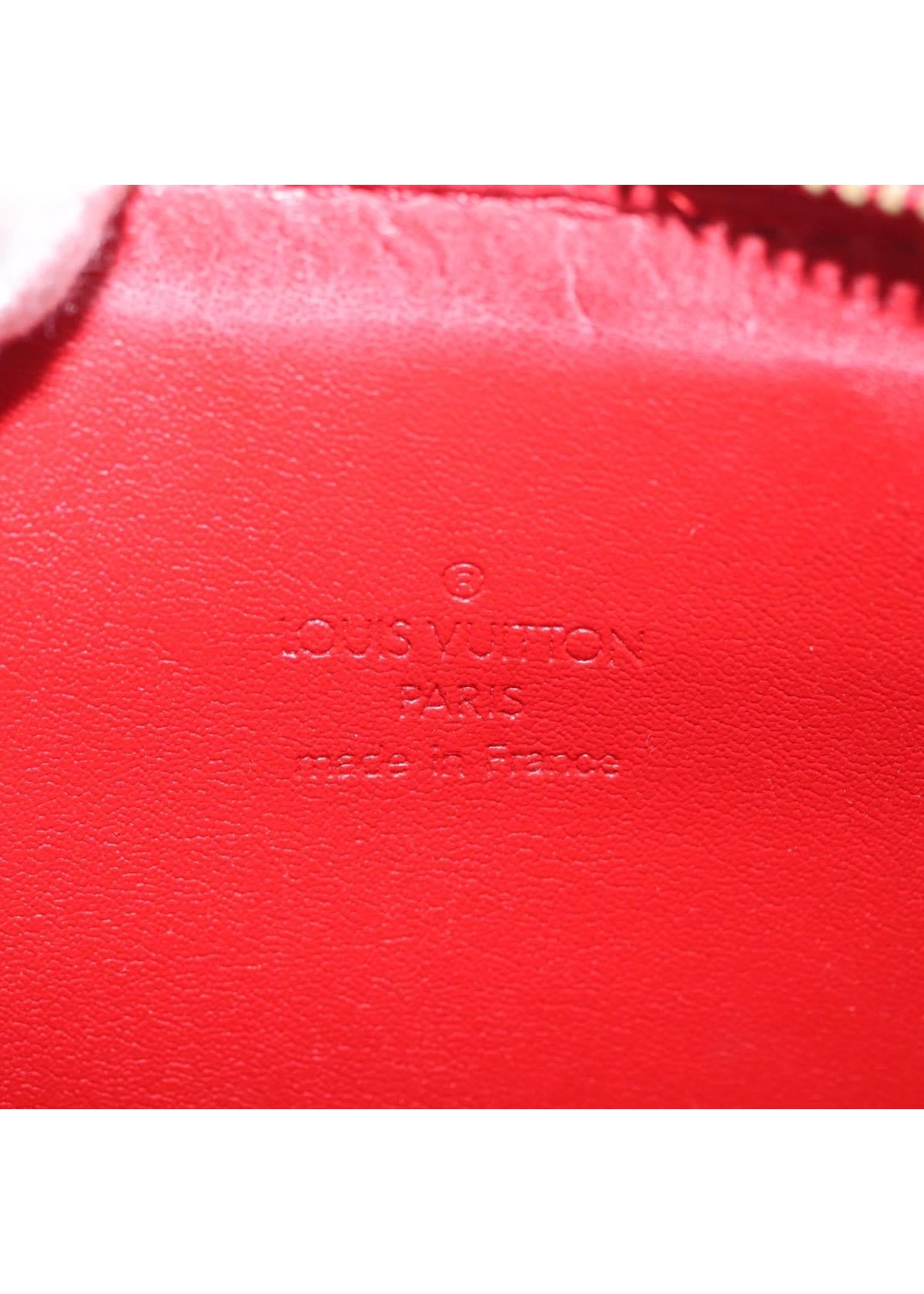 Louis Vuitton Red Vernis Mini Shoulder Bag photo 17