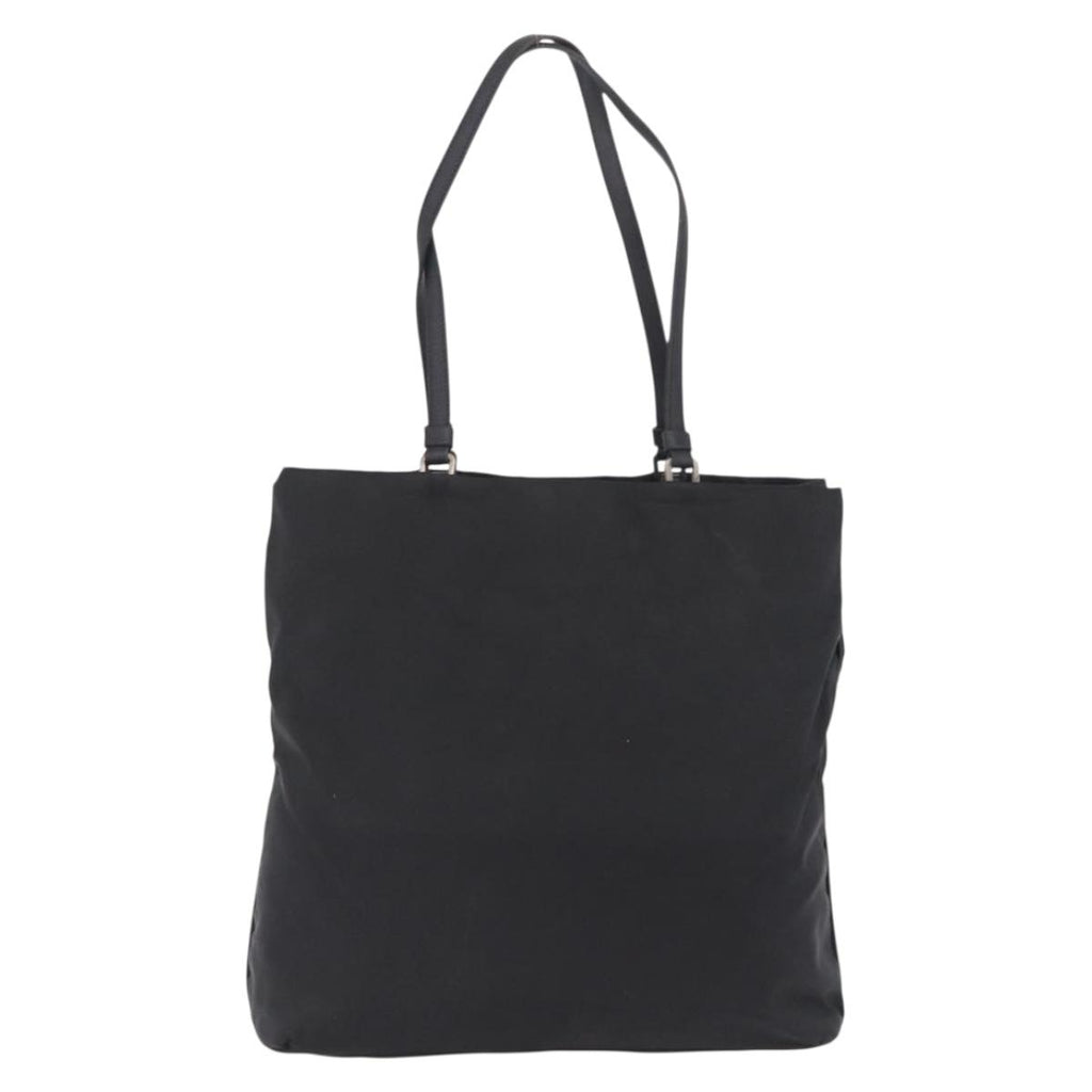 Prada Black Nylon and Leather Mini Tote back