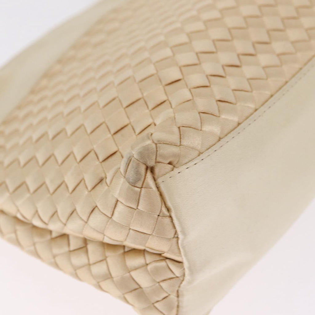 Bottega Veneta Cream Intrecciato Mini Tote photo 11
