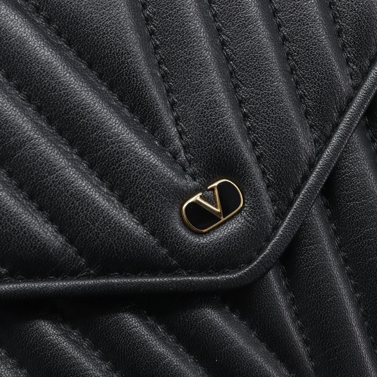 Valentino Black Quilted Leather Shoulder Bag photo 14