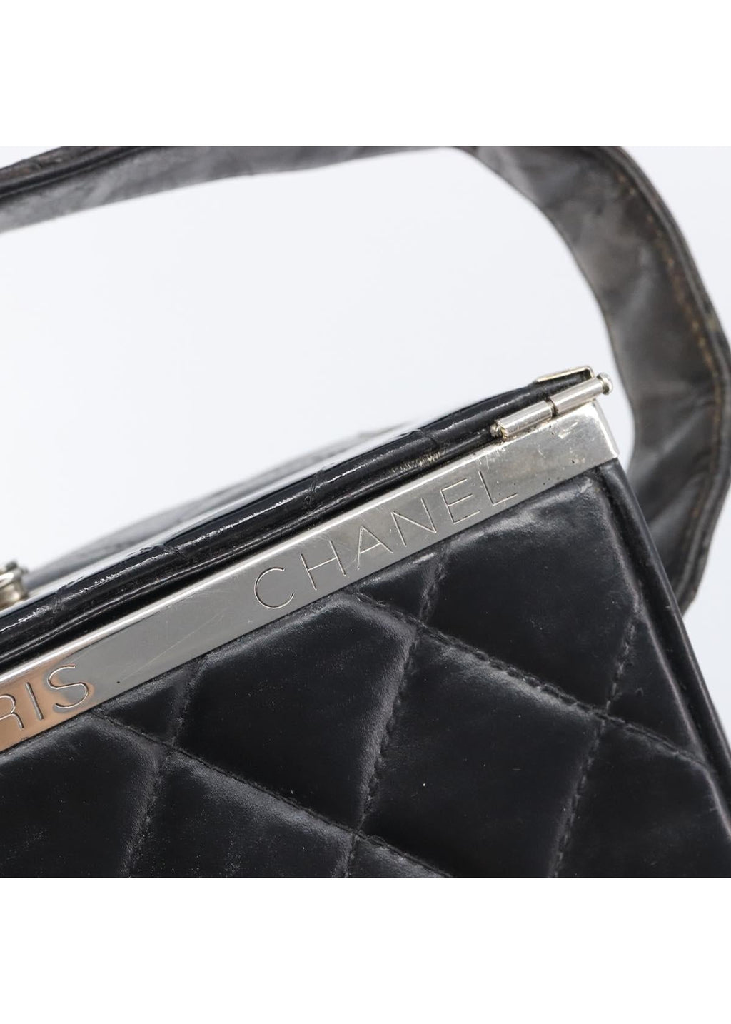 Chanel Black Quilted Box Bag photo 16