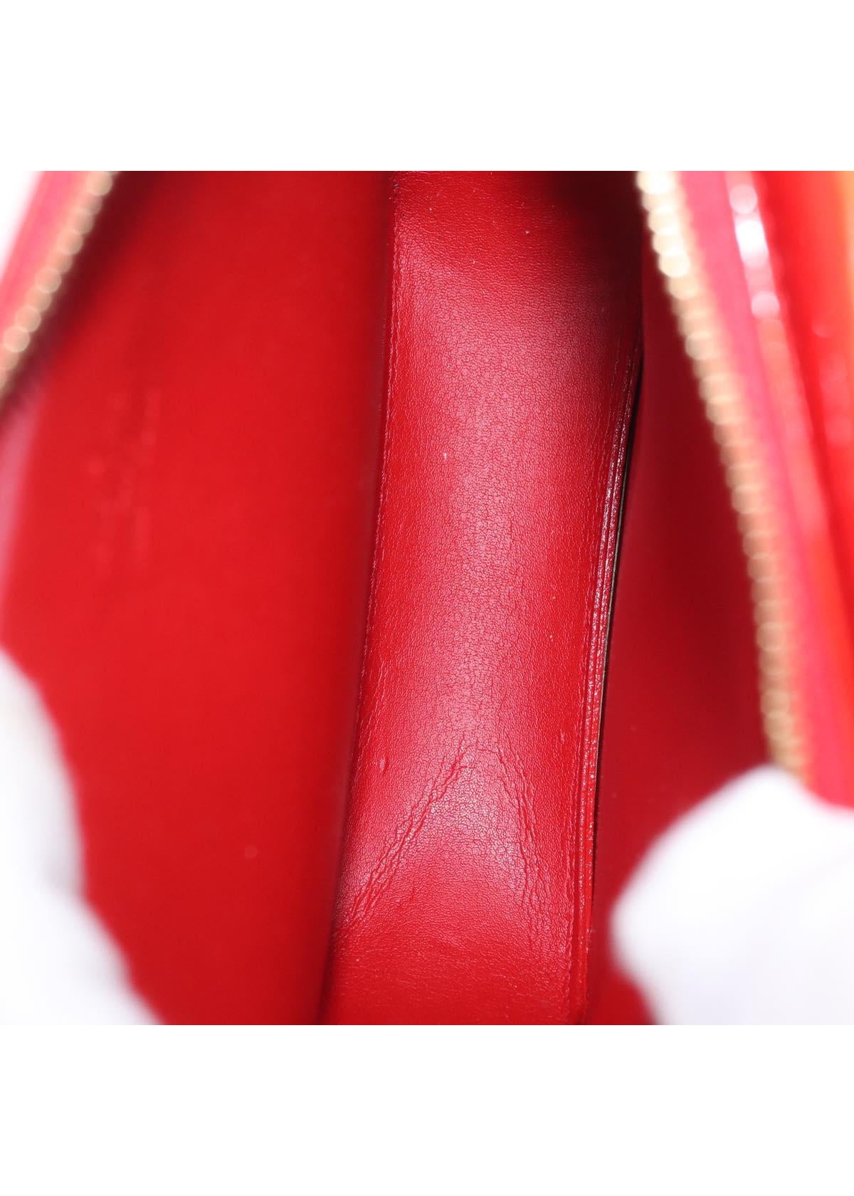 Louis Vuitton Red Vernis Mini Shoulder Bag photo 18