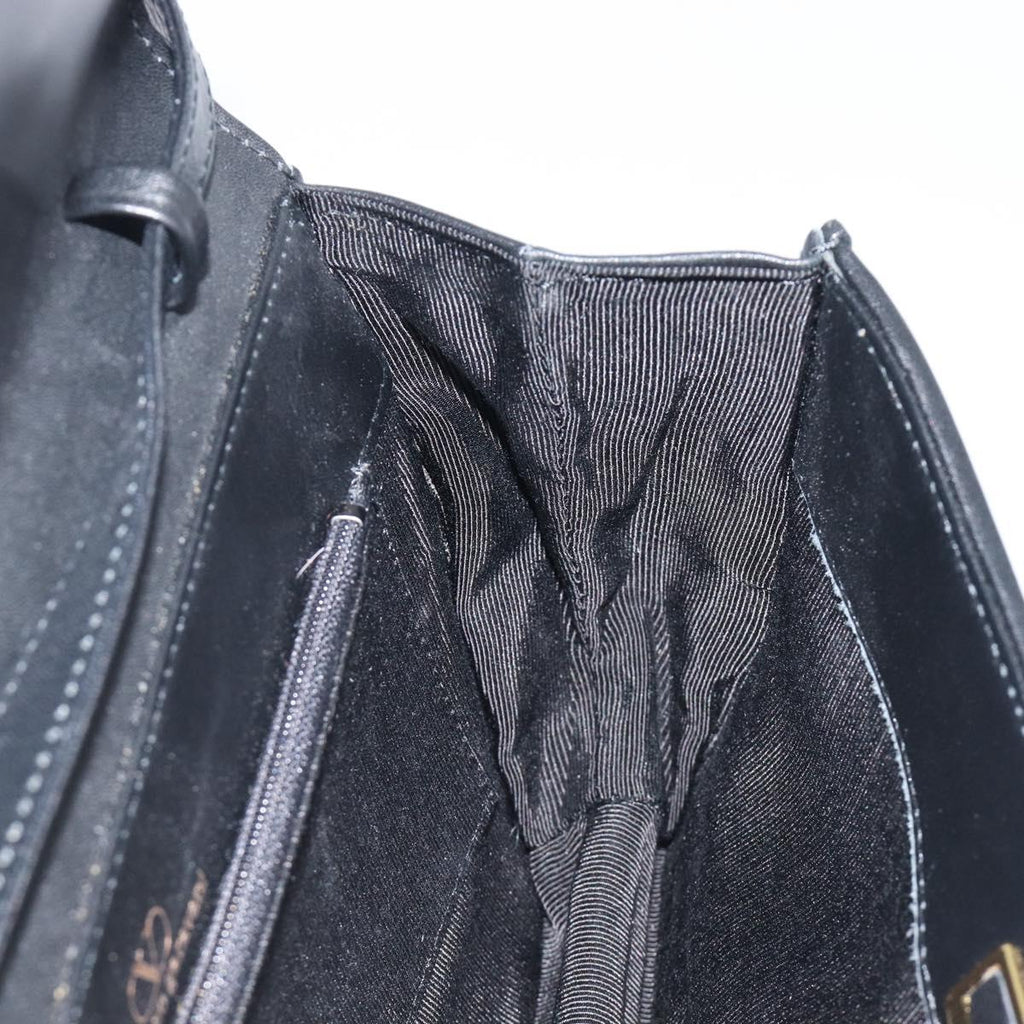 Valentino Black Quilted Leather Shoulder Bag photo 20
