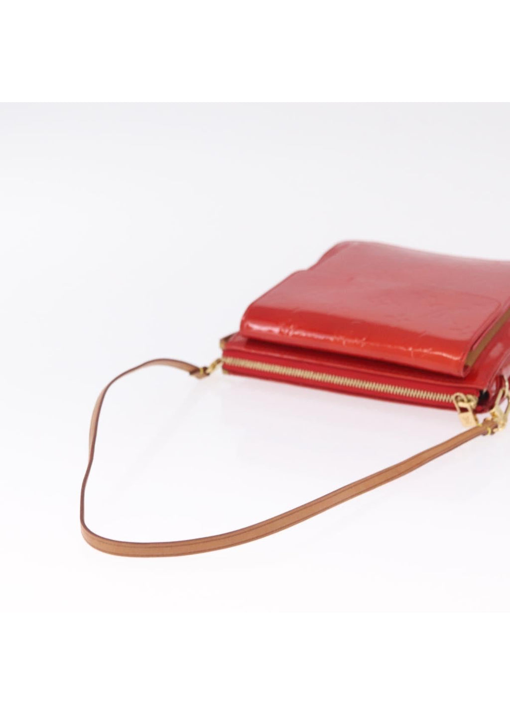 Louis Vuitton Red Vernis Mini Shoulder Bag photo 8