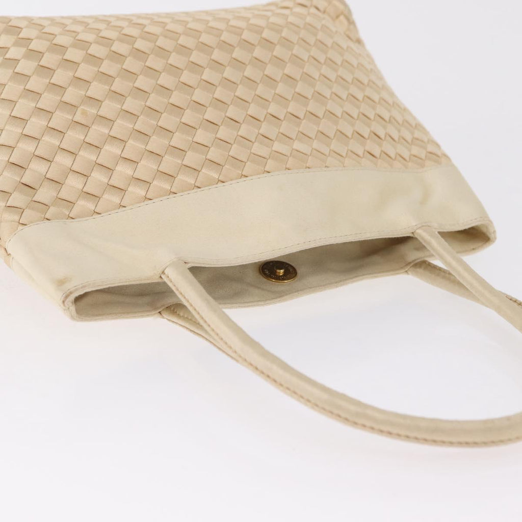 Bottega Veneta Cream Intrecciato Mini Tote photo 6