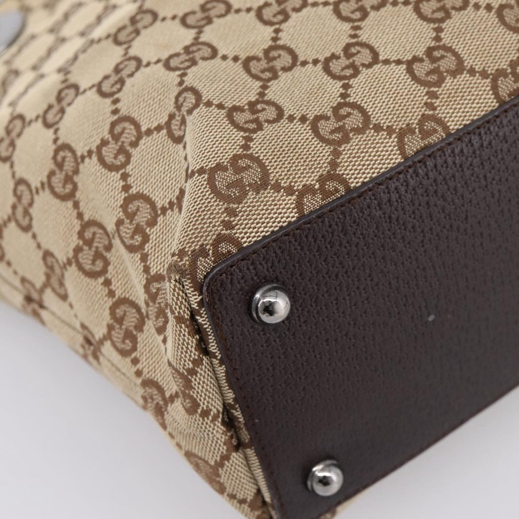 Gucci Brown Monogram Mini Tote
