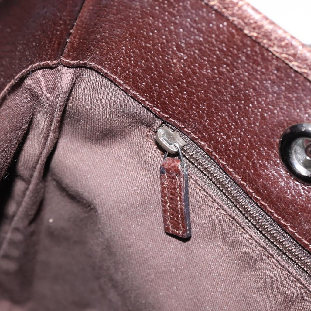 Gucci Brown Monogram Mini Tote