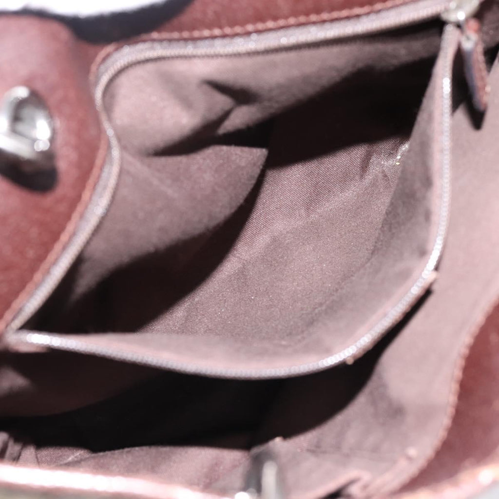 Gucci Brown Monogram Mini Tote