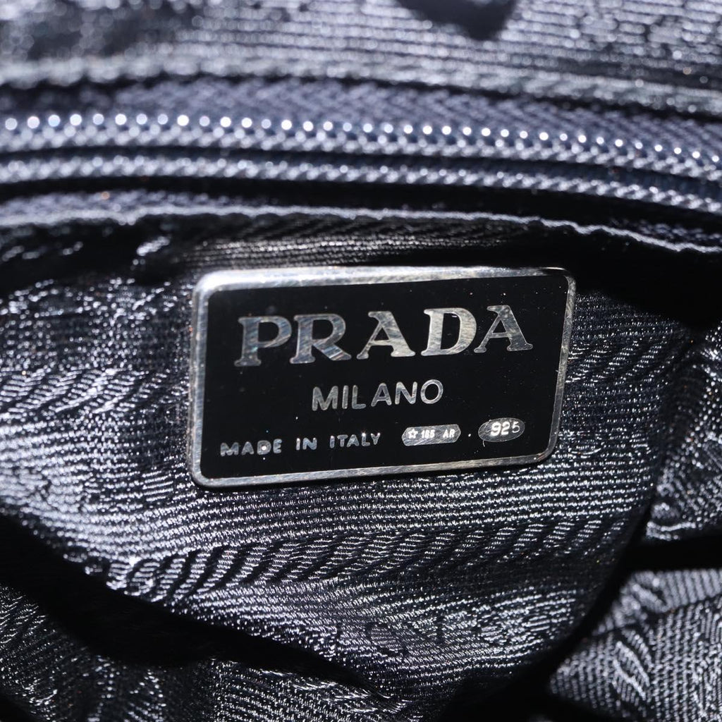 Prada Brown Suede Quilted Crossbody