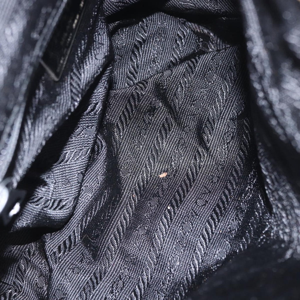 Prada Brown Suede Quilted Crossbody